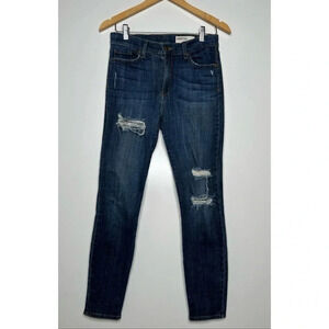 Pistola High Rise Distressed Skinny Jeans Size 28